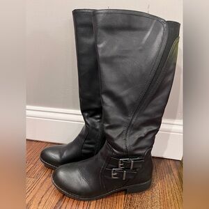 Like new! Womens black high boots